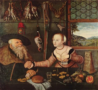 De betaling door Lucas Cranach the Elder